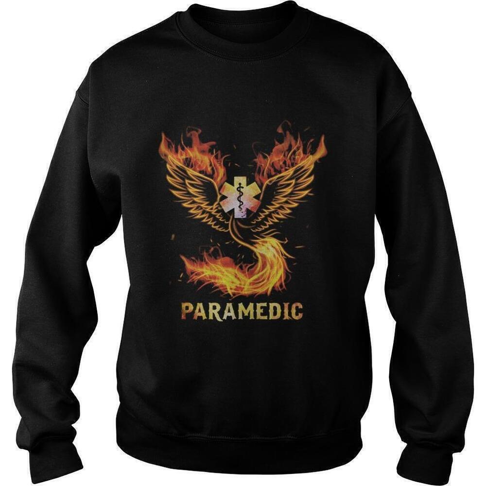 Caduceus Fire Paramedic EMS Medical Hero Graphic Unisex Sweatshirt